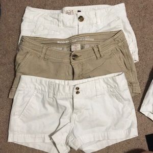 Shorts low rise